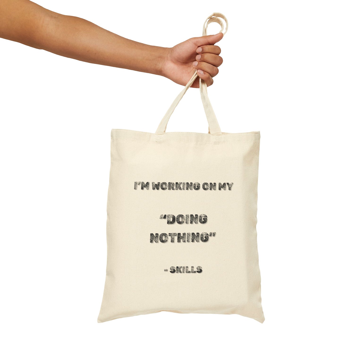 Doing Nothing Tote Bag - Burnt Out Dumpster Edition