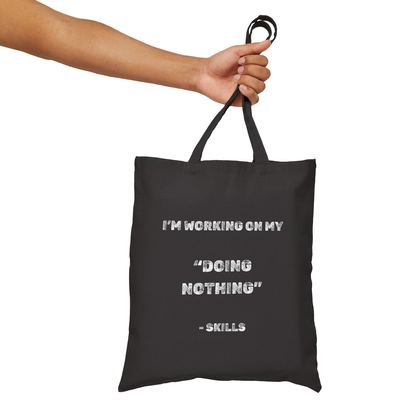 Doing Nothing Tote Bag - Burnt Out Dumpster Edition