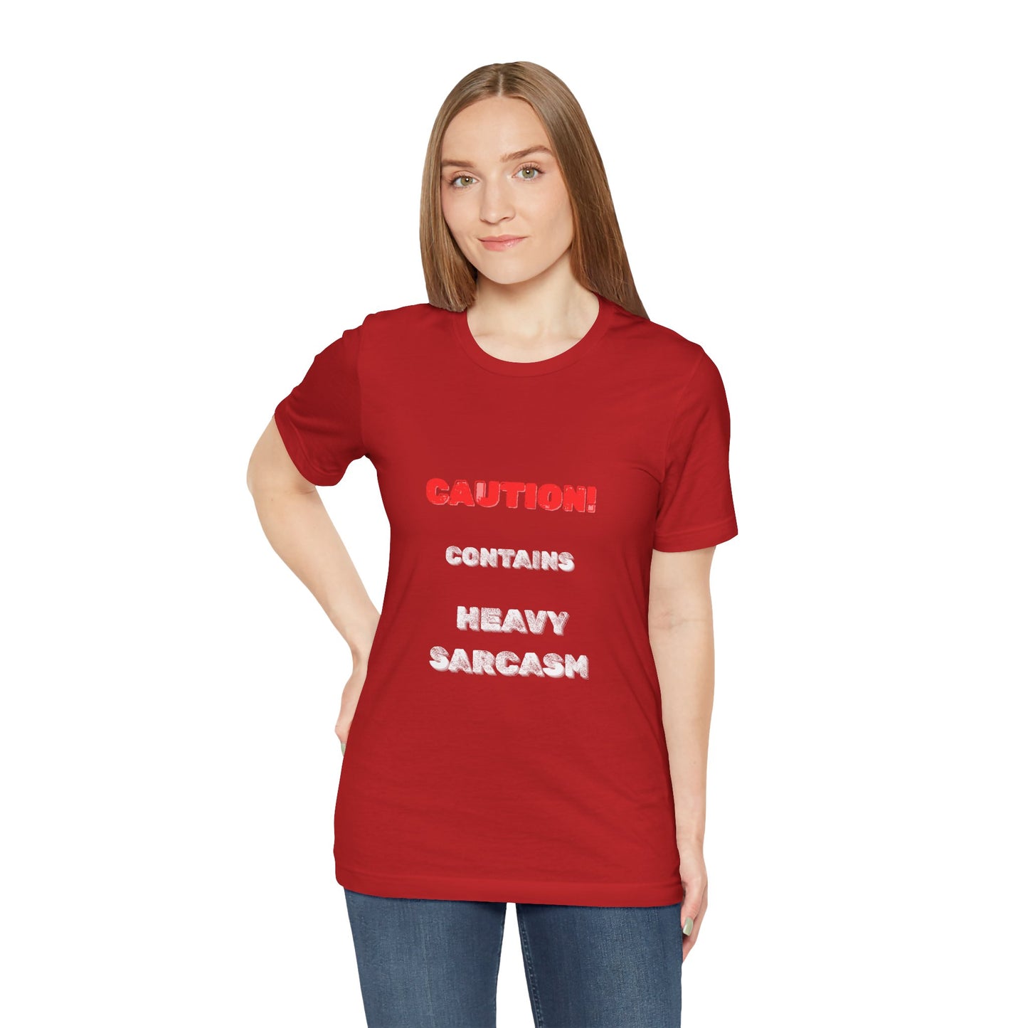 Heavy Sarcasm Warning T-Shirt - Burnt Out Dumpster Edition
