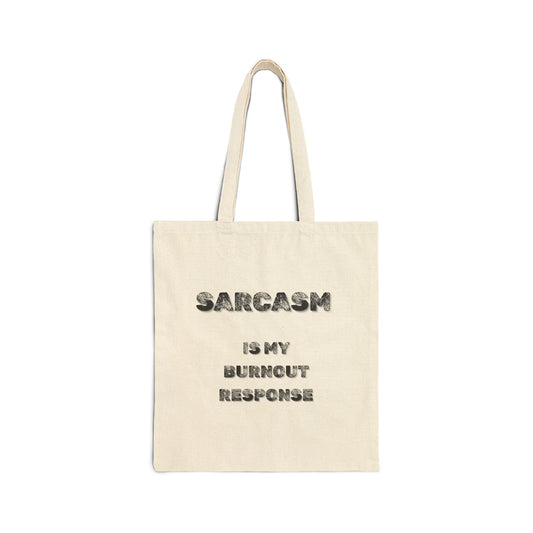 Burnout Response Tote Bag- Burnt Out Dumpster Edition