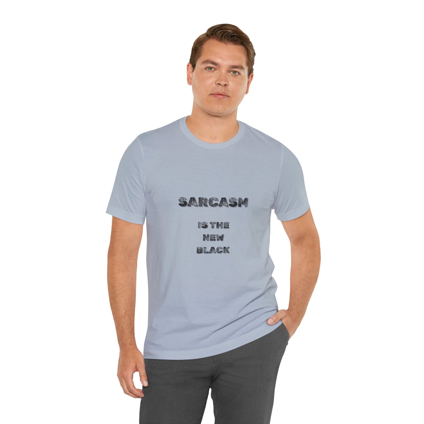 Sarcasm Is The New Black T-Shirt - Burnt Out Dumpster Edition