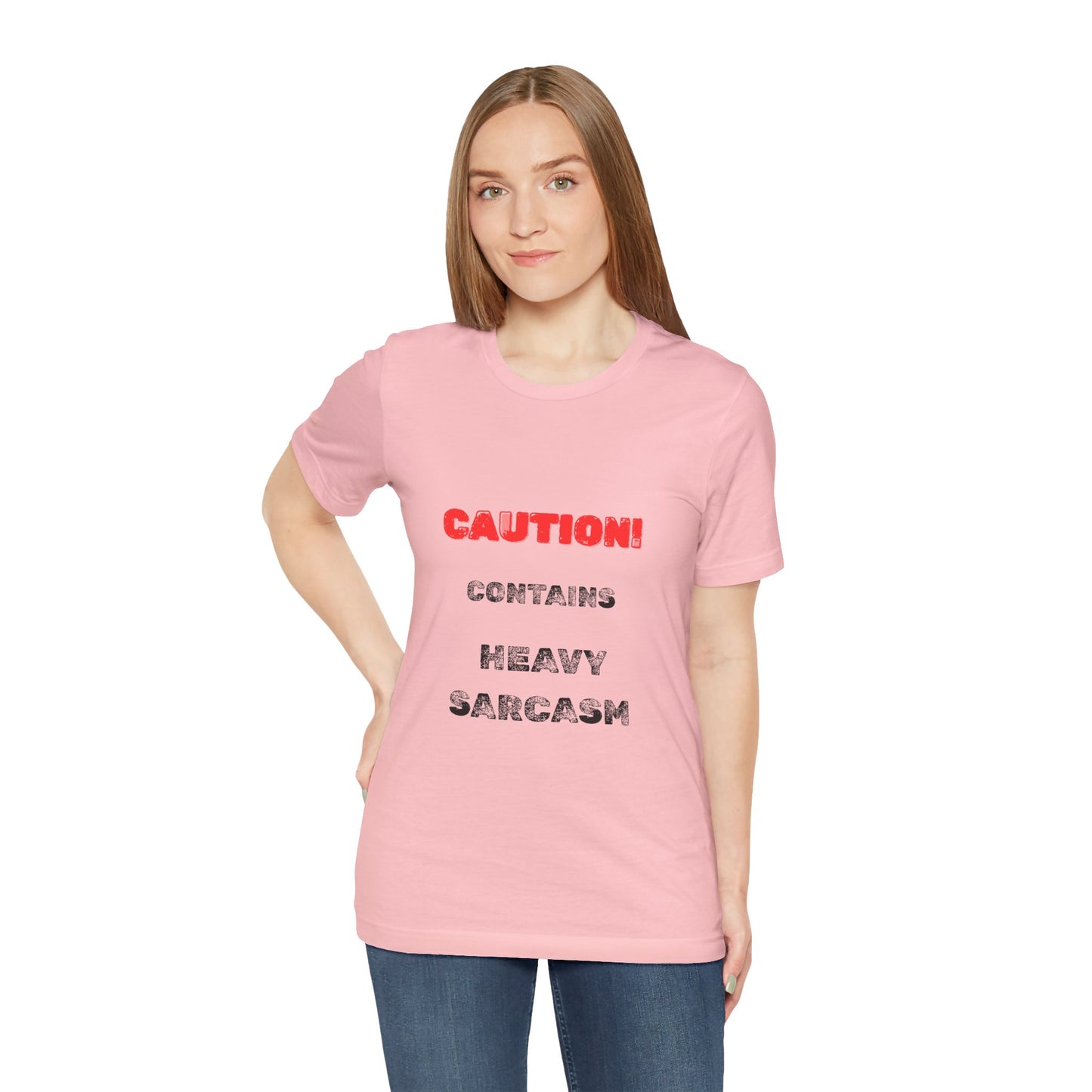Heavy Sarcasm Warning T-Shirt - Burnt Out Dumpster Edition