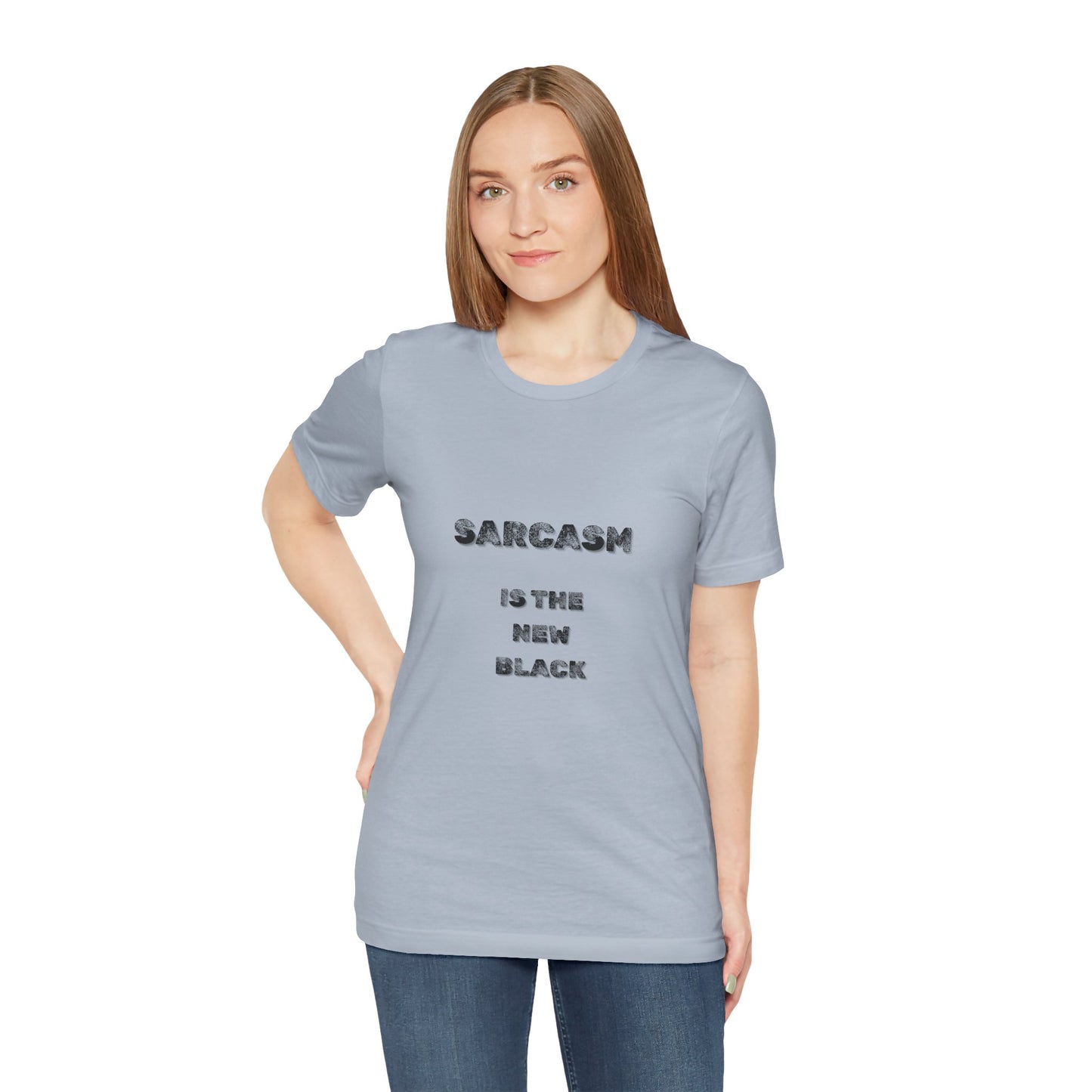 Sarcasm Is The New Black T-Shirt - Burnt Out Dumpster Edition